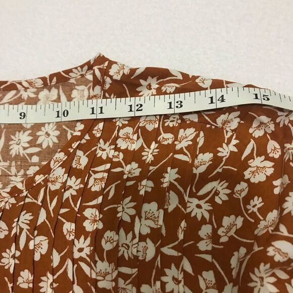 Old Navy Longsleeves Yellow Floral Top for Women XS - Picture 8 of 13